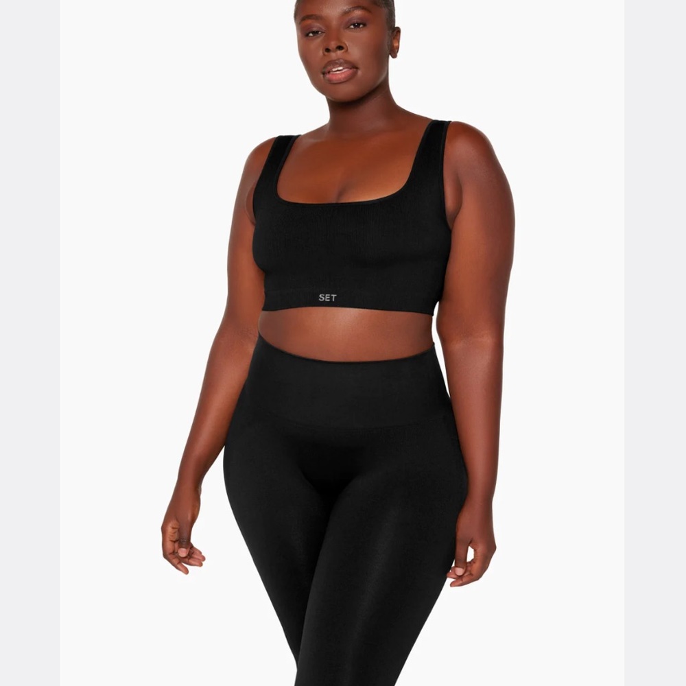 Set Active Sculptflex Box Cut Bra
